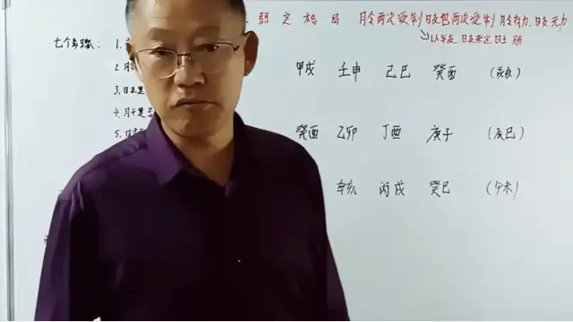 Me lecturing to students