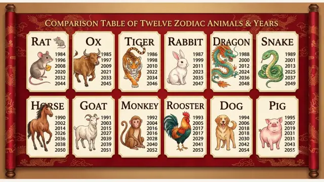 How to Find Your Chinese Zodiac Sign by Birth Year
