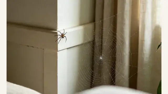 Is it lucky or auspicious to see a spider in your home?