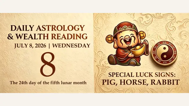 Chinese Zodiac Horoscope for July 9, 2026: Daily Forecast for All Signs