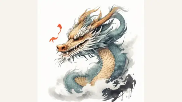 What does 'The Green Dragon and White Tiger' mean in Feng Shui?